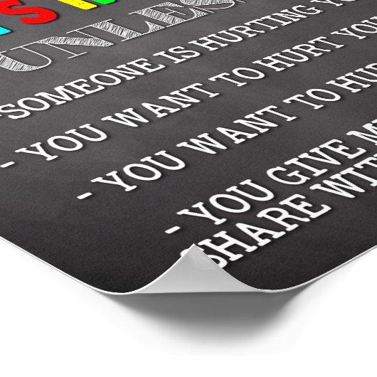 Wat je hier zegt, blijft hier in het Poster (Hoek)