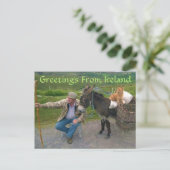 Wat je in Ierland zult zien Briefkaart (Staand voorkant)