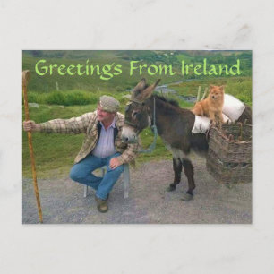 Wat je in Ierland zult zien Briefkaart