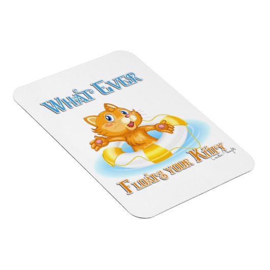 Wat je Kat ook drijft Magneet (Rechterzijde)