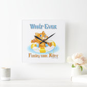 Wat je Kat ook drijft Vierkante Klok (Huis)