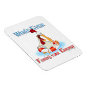 Wat je kip ook drijft magneet (Rechterzijde)