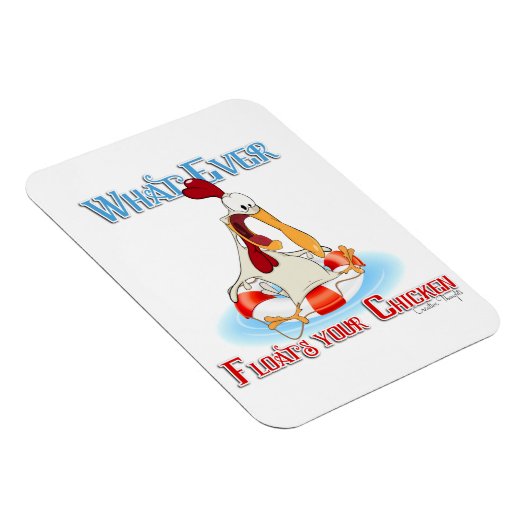 Wat je kip ook drijft magneet (Rechterzijde)