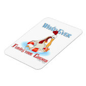 Wat je kip ook drijft magneet (Linkerzijde)