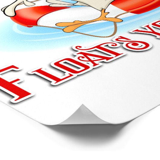 Wat je kip ook drijft poster (Hoek)