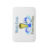 Wat je kobra ook drijft badmat (Voorkant Verticaal)