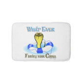 Wat je kobra ook drijft badmat (Voorkant)