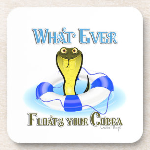 Wat je kobra ook drijft drankjes onderzetter