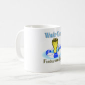 Wat je kobra ook drijft koffiemok (Voorkant links)