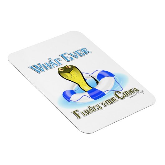 Wat je kobra ook drijft magneet (Rechterzijde)