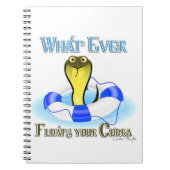 Wat je kobra ook drijft notitieboek (Voorkant)