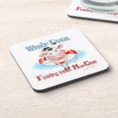 Wat je Koe ook drijft Drankjes Onderzetter (Linkerzijde)