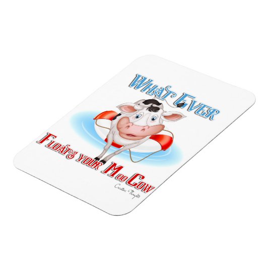 Wat je Koe ook drijft Magneet (Linkerzijde)