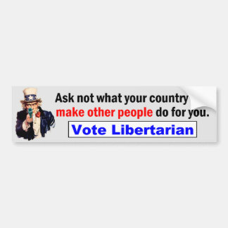 Wat je land kan doen bumpersticker