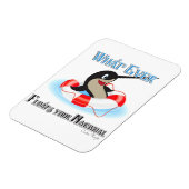 Wat je Narwhal-thema ook drijft Magneet (Linkerzijde)