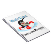 Wat je Narwhal-thema ook drijft Notitieboek (Rechterzijde)