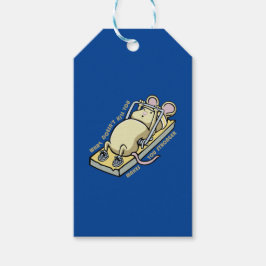 Wat je niet doodt maakt je sterker cadeaulabel