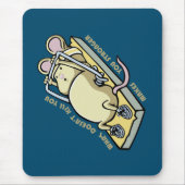 Wat je niet doodt maakt je sterker muismat (Voorkant)