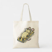Wat je niet doodt maakt je sterker tote bag (Achterkant)