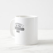 Wat je niet doodt, maakt me Sarcastisch Koffiemok (Voorkant links)