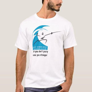 Wat je niet parry maakt je sterker t-shirt