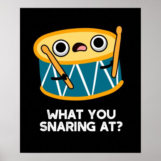 Wat je nu aan het snuffelen bent op Funny Drummer  Poster (Voorkant)