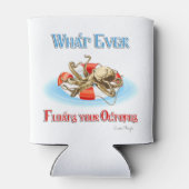 Wat je Octopus ook drijft Blikjeskoeler (Achterkant)