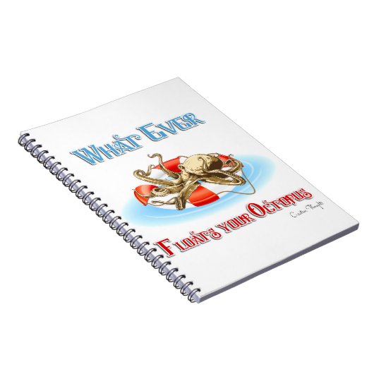 Wat je Octopus ook drijft Notitieboek (Rechterzijde)