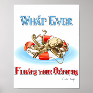 Wat je Octopus ook drijft Poster