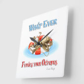 Wat je Octopus ook drijft Vierkante Klok (Hoek)