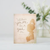 Wat je ook bent briefkaart (Staand voorkant)