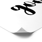 Wat je ook bent, een goed Poster (Hoek)