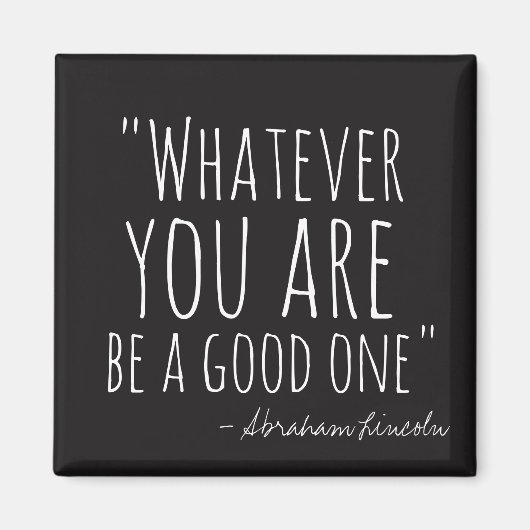 Wat je ook bent magneet (Voorkant)