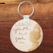 Wat je ook bent sleutelhanger (Voorkant)