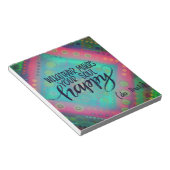 Wat je ook blij maakt,  notitieblok (Schuin)