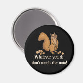 Wat je ook doet, raak de noten niet aan! magneet (Voorkant / Achterkant)
