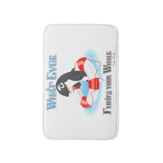 Wat je ook drijft? badmat (Voorkant Verticaal)