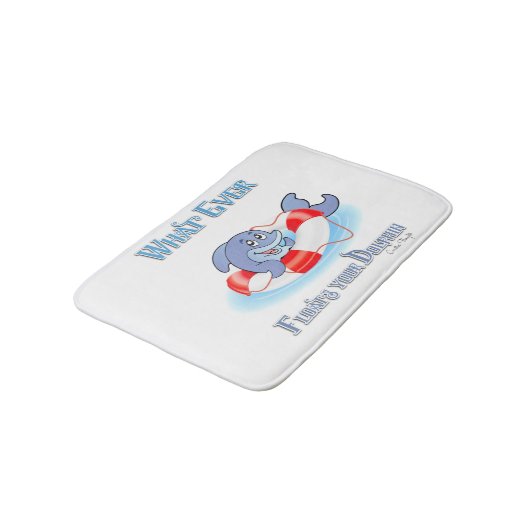 Wat je ook drijft? badmat (Gekanteld)