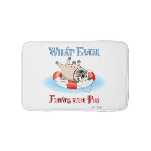Wat je ook drijft badmat (Voorkant)
