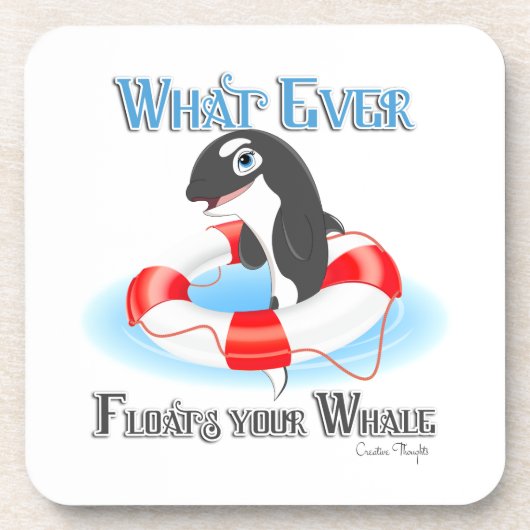 Wat je ook drijft? drankjes onderzetter (Voorkant)