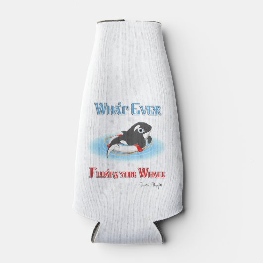 Wat je ook drijft? flesjeskoeler (Voorkant)