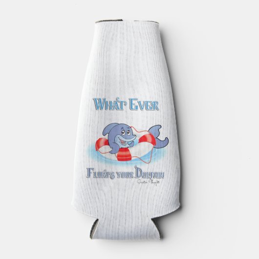 Wat je ook drijft? flesjeskoeler (Voorkant)