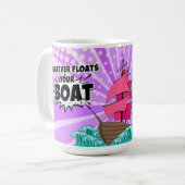 Wat je ook drijft koffiemok (Voorkant links)