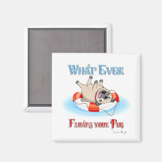 Wat je ook drijft magneet (Voorkant / Achterkant)