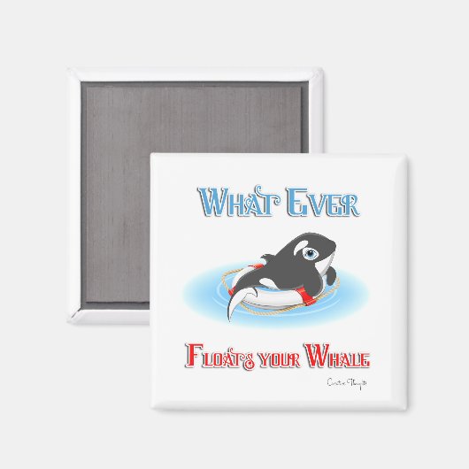 Wat je ook drijft? magneet (Voorkant / Achterkant)