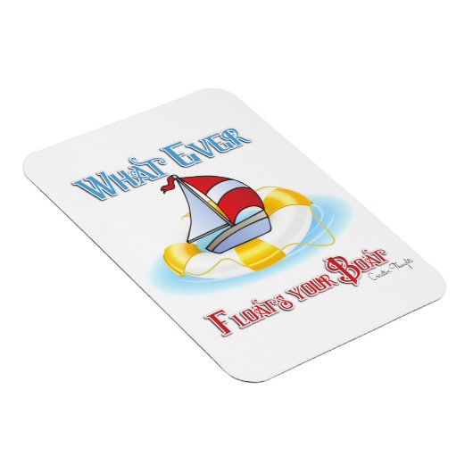 Wat je ook drijft magneet (Rechterzijde)