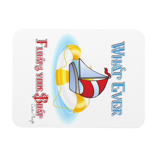 Wat je ook drijft magneet (Horizontaal)