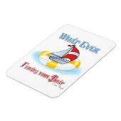 Wat je ook drijft magneet (Linkerzijde)