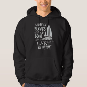 Wat je ook drijft op je boot Sailboat Lake Erie Hoodie