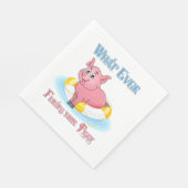 Wat je ook drijft? servet (Hoek)